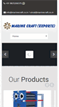 Mobile Screenshot of marinecraft.co.in